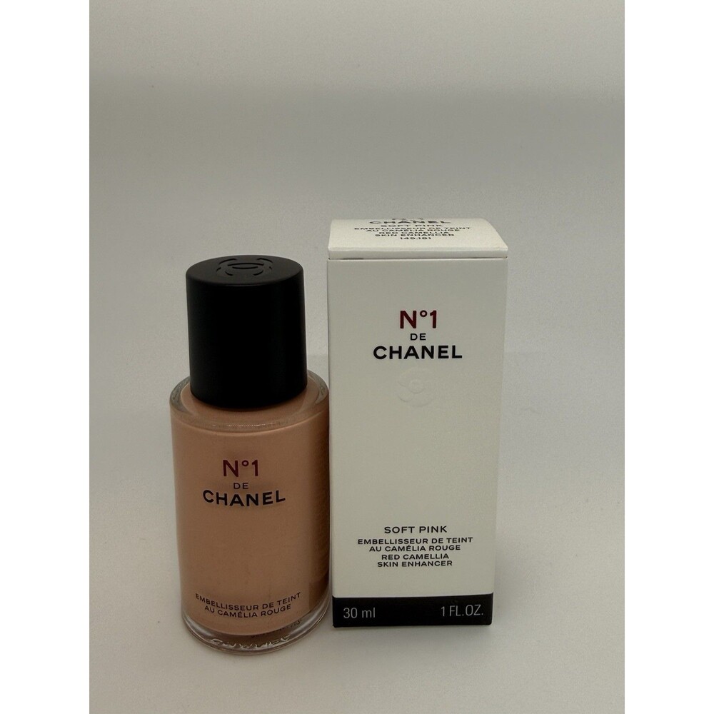 Chanel No 1 Red Camellia Skin Enhancer Soft Pink 1oz Glow Primer Makeup NWOB